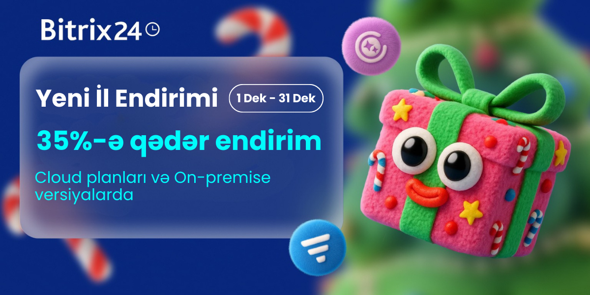 Bitrix24 Yeni İl Endirimi