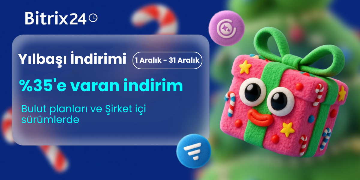 Bitrix24 Yılbaşı İndirimi